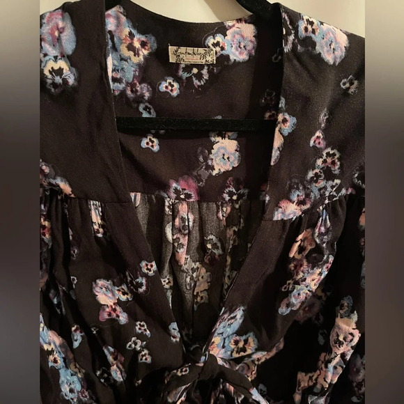 Intimately Free People Forties Feels Bell Sleeve Bodysuit - Picture 5 of 8